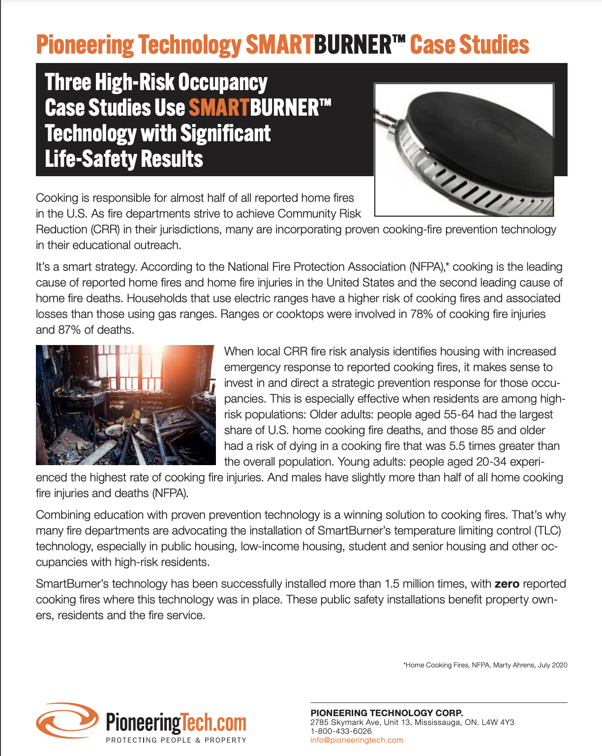 SmartBurner Case Study